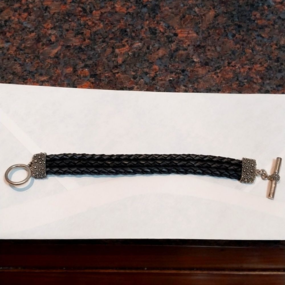 Michael Dawkins "Starry Night" Sterling and Marcasite  Bracelet...New.